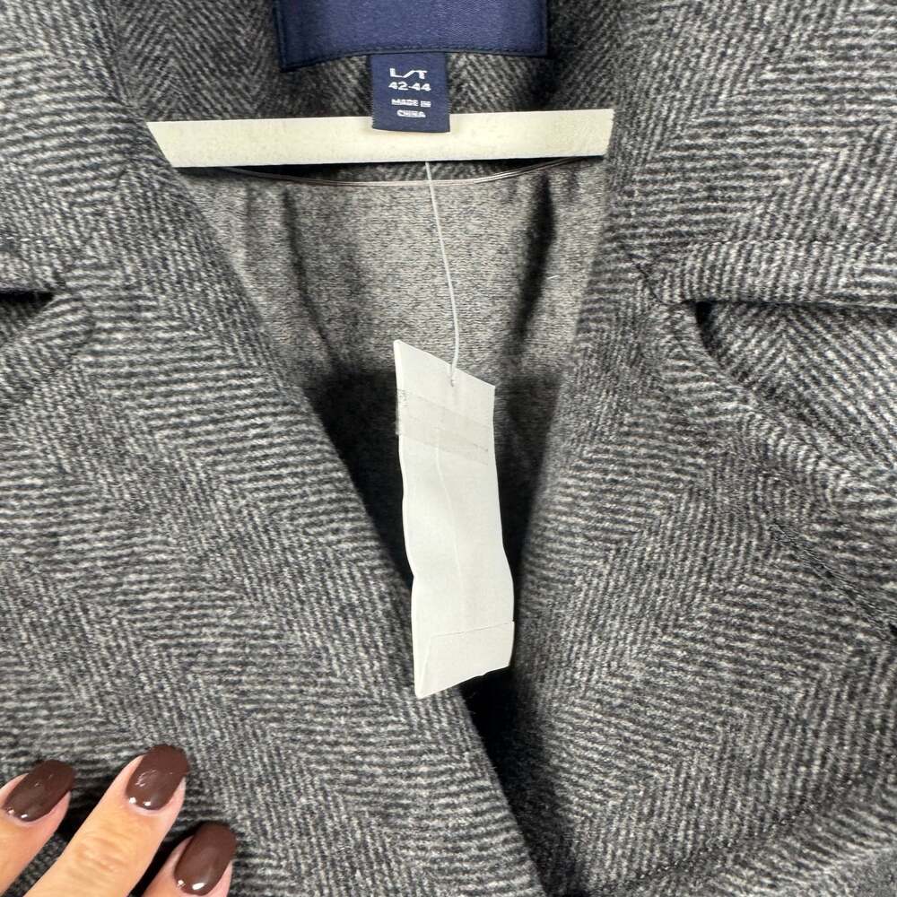 Lands' End NWT Men's Wool Blend Double-Breasted Peacoat - Picture 5 of 8